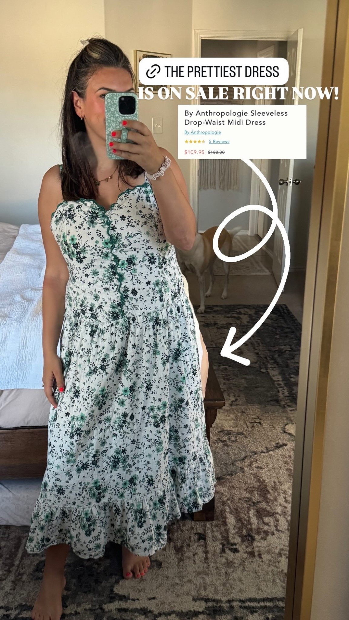 Anthropologie dress on sale right now! 

#LTKSaleAlert #LTKMidsize #LTKSeasonal