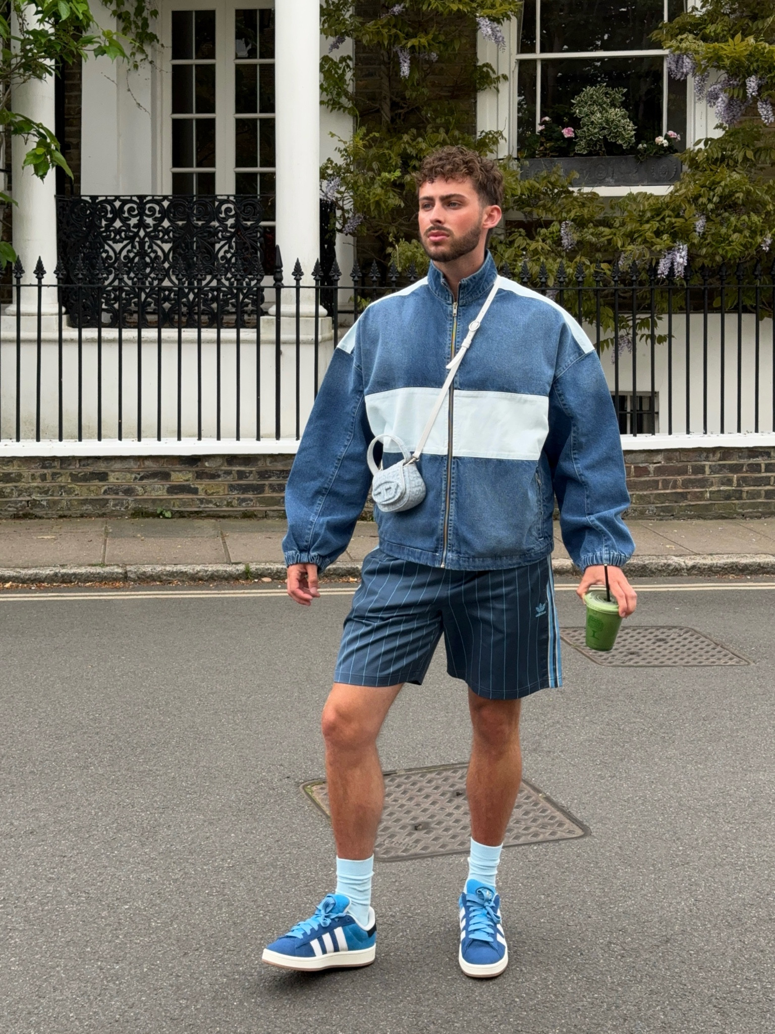 Streetwear, spring, adidas trainers, adidas shorts, denim jacket, blue outfit, ootd, outfit of the day, spring fashion, outfit inspiration, outfit inspo, menswear

#LTKstyletip #LTKeurope #LTKSeasonal