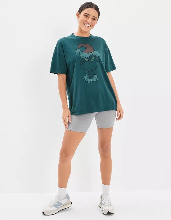 AE The Grinch Graphic Tee | American Eagle Outfitters (US & CA)