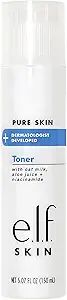 e.l.f. Pure Skin Toner, Gentle, Soothing & Exfoliating Daily Toner for A Smoother-Looking Complex... | Amazon (US)