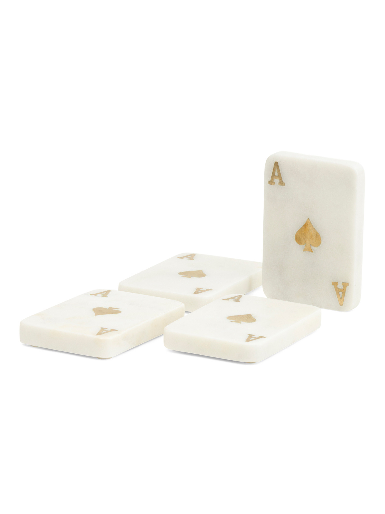 4pk Ace Of Spades Coasters | TJ Maxx