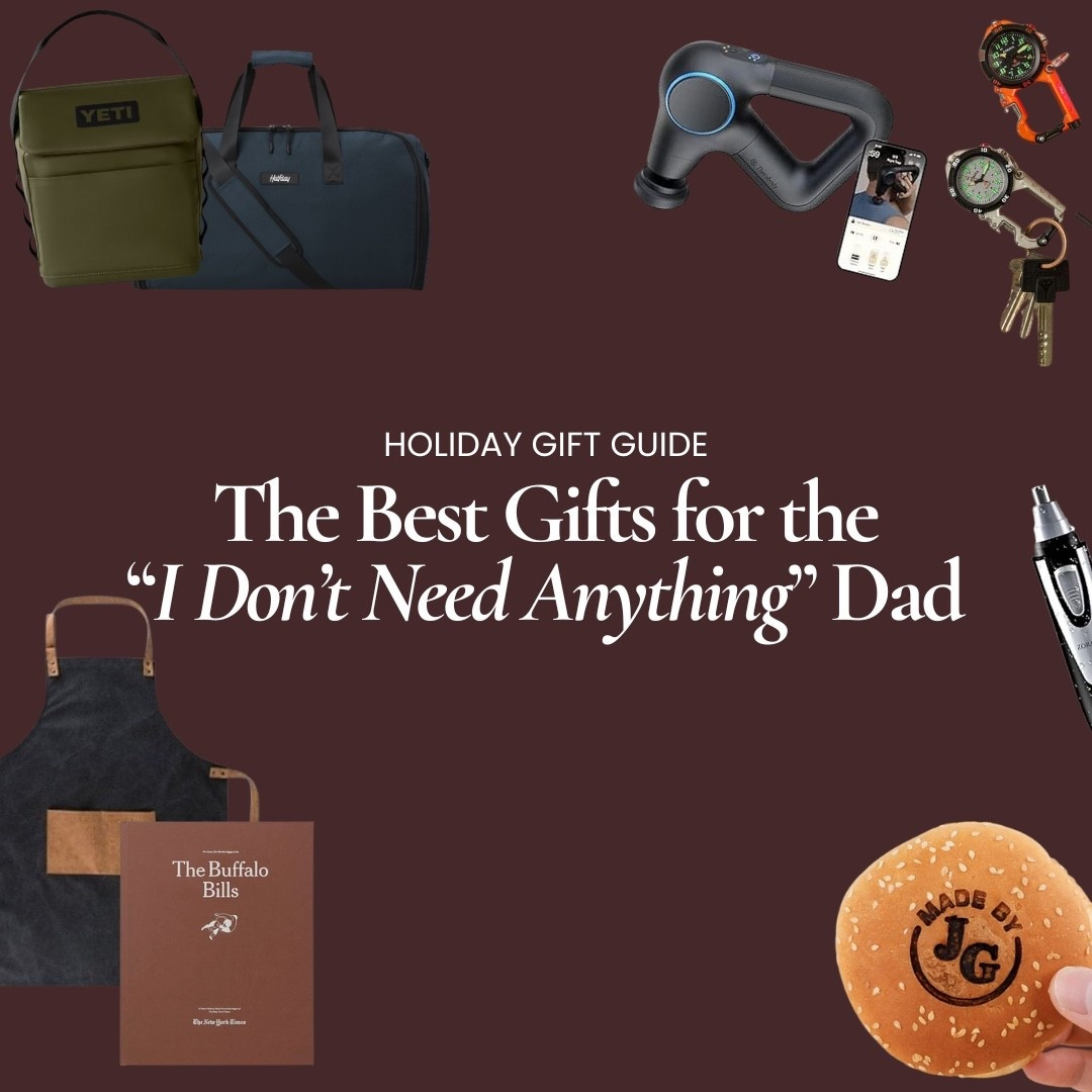 The Best Gifts for Dad (Even the “I Don’t Need Anything” Dad) Shopping for dads is hard — trust me, I get it. Whether he’s the “I don’t need anything” type, the history buff, the golfer, the foodie, or the guy who insists he already has everything… this curated list is filled with gifts he’ll actually use and appreciate.

From practical upgrades to little luxuries, these are the best gift ideas for every kind of dad on your list.

#LTKGiftGuide #LTKHoliday #LTKMens