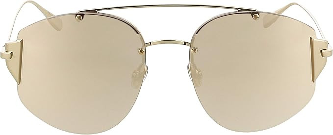 Christian Dior Stronger J5G SQ Sunglasses Gold Frame Gold Mirror Lenses, 58-18-145 | Amazon (US)