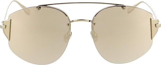 Christian Dior Stronger J5G SQ Sunglasses Gold Frame Gold Mirror Lenses, 58-18-145 | Amazon (US)