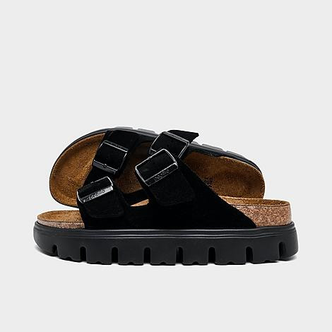 Birkenstock Women's Arizona Chunky Birko-Flor Platform Sandals in Black Size: 36 | JD Sports (US)