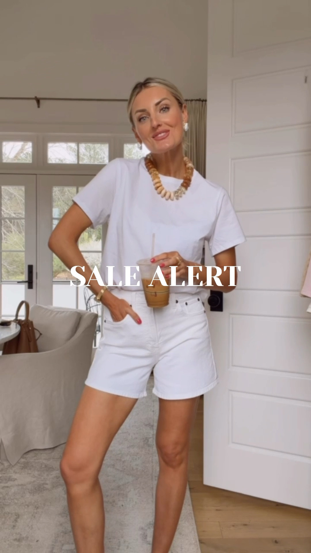 If you know me then you know I swear by this white @abercrombie tee! Everyone needs a good white plain tee in their closet and this one is 100% cotton and truly so good. These white dad shorts have also been a favorite of mine and they’re the perfect length and fit. Use code AFLOVERLY at checkout for 15% off almost everything!  Wearing M/27

Loverly grey, capsule wardrobe, plain tee style, how to style white denim shorts white tee, Abercrombie sale discount code, women’s neutral closet staples

#LTKSeasonal #LTKSaleAlert