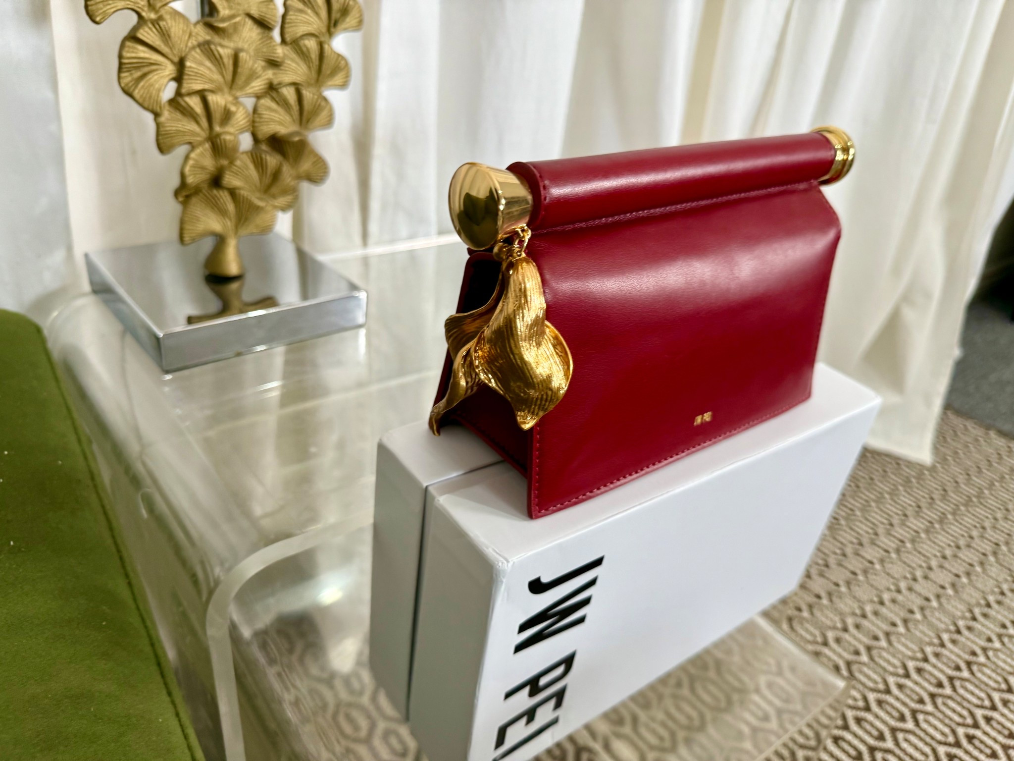 JW Pei Holly Metal Pendant Embellished Clutch 

#LTKbag #LTKluxury #LTKgiftguide