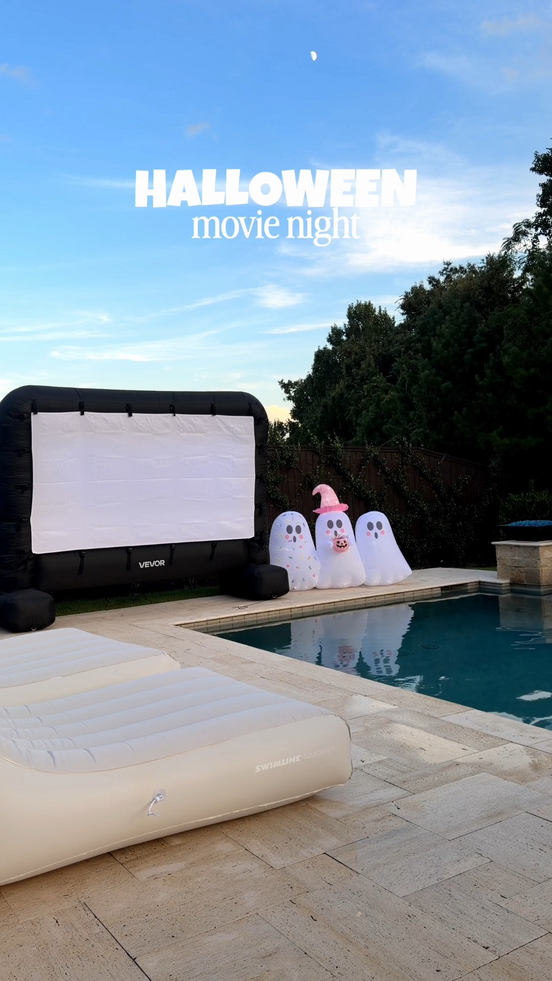 #ad our kind of halloween night 👻🍿🎥 

we turned the backyard into the coziest little Halloween movie night with a few fun finds from @Wayfair! comfy seats, halloween PJs, plenty of snacks and a movie under the stars. the girls LOVED it! what movie should we watch next?

I have a feeling this is one Halloween tradition we’ll be repeating every year! comment MOVIE & I’ll send you the links you need to recreate this yourself #WayfairPartner #wayfair

#LTKSeasonal #LTKmomlife #LTKHome