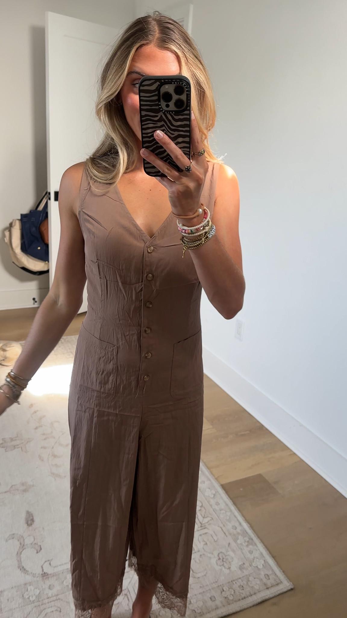Amazon size small AMEBELLE Women Button Down Jumpsuits Sleeveless Overalls V Neck Wide Leg Flowy Rompers with Pockets Casual Summer Outfit

#LTKootd #LTKSaleAlert #LTKSeasonal