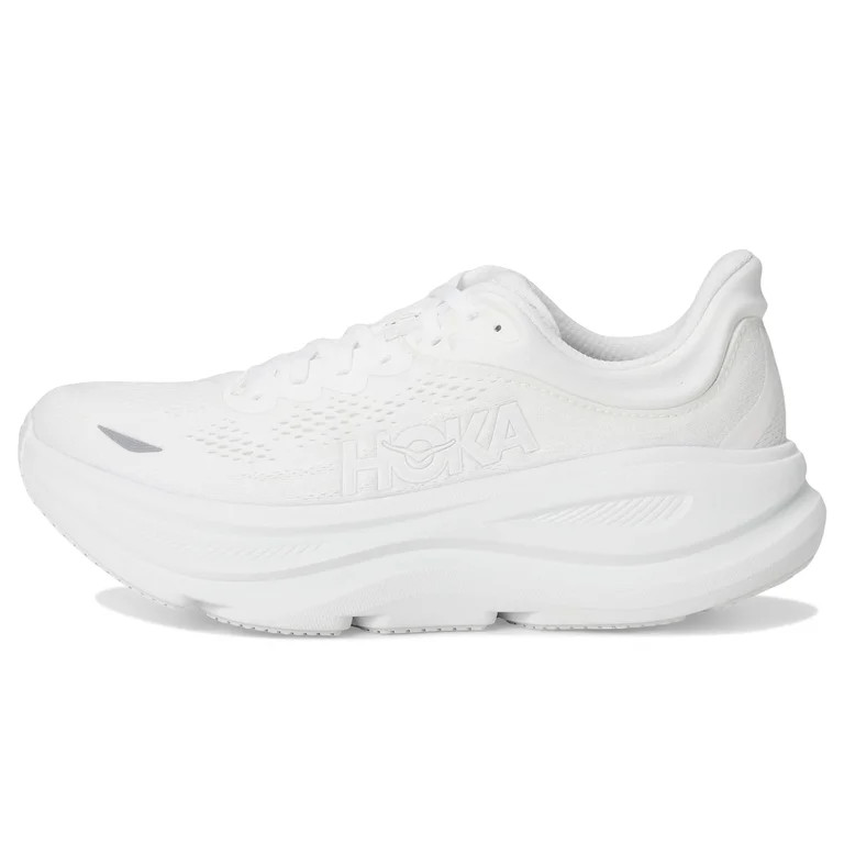 Hoka Women's Bondi 9 Sneaker, White/White, 9 | Walmart (US)