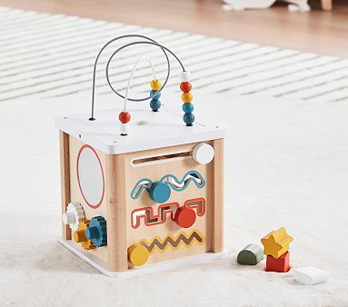 Big Jigs X pbk Activity Cube | Pottery Barn Kids | Pottery Barn Kids