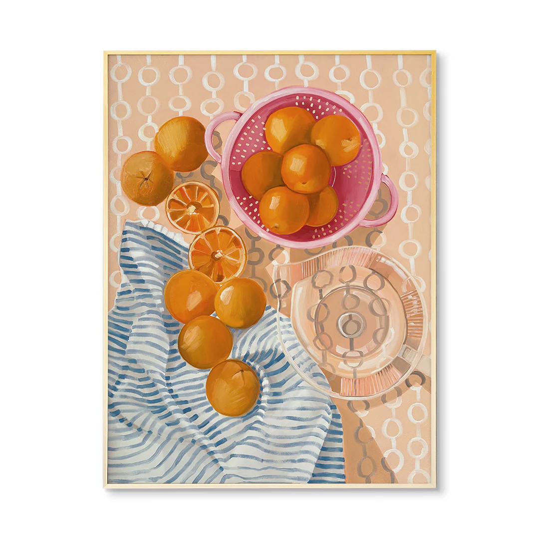 Oranges No.1 by Brooke Lancaster Art Prints | Urban Garden Prints