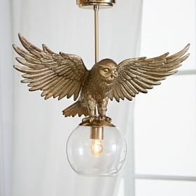Harry Potter™ Hedwig™ Pendant (24") | Pottery Barn Teen
