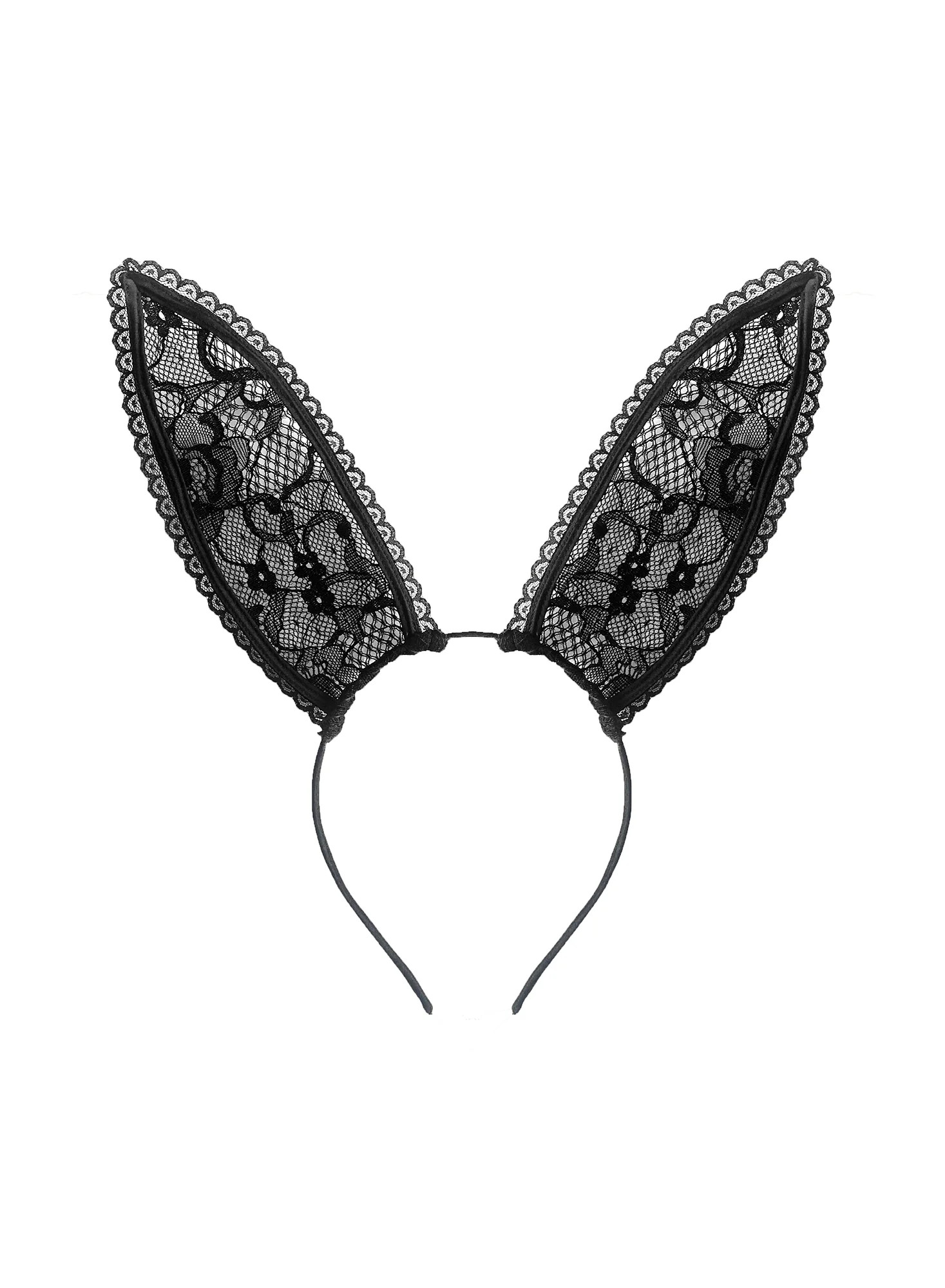 Black Lace Bunny Ears | Fleur du Mal | Fleur du Mal