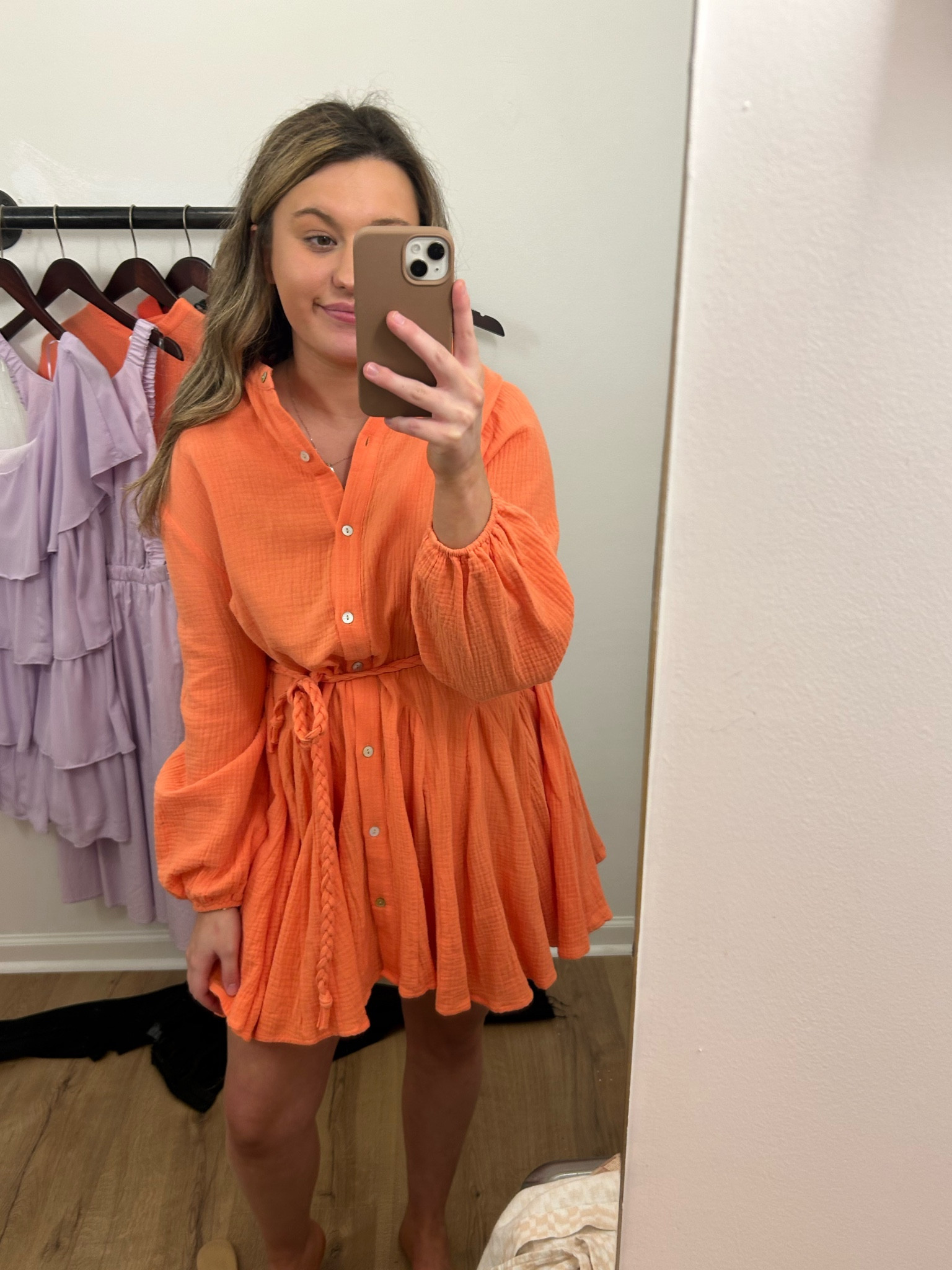 Shop Dress Up Orange Tie Mini Dress🤩🤎

#LTKstyletip #LTKworkwear