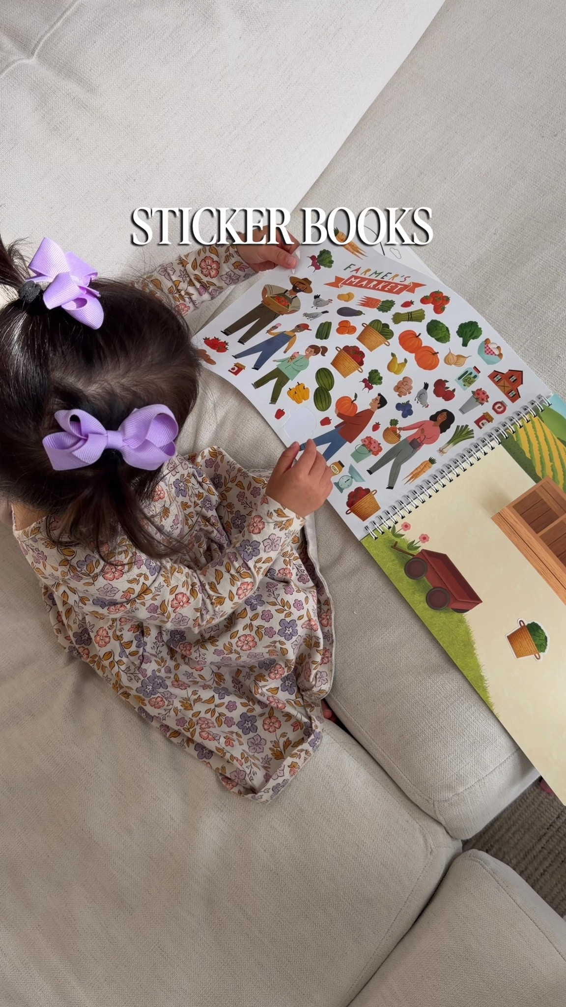 Sticker books we absolutely love! Great quality, also has coloring pages and rooted in real life.

#LTKmomlife