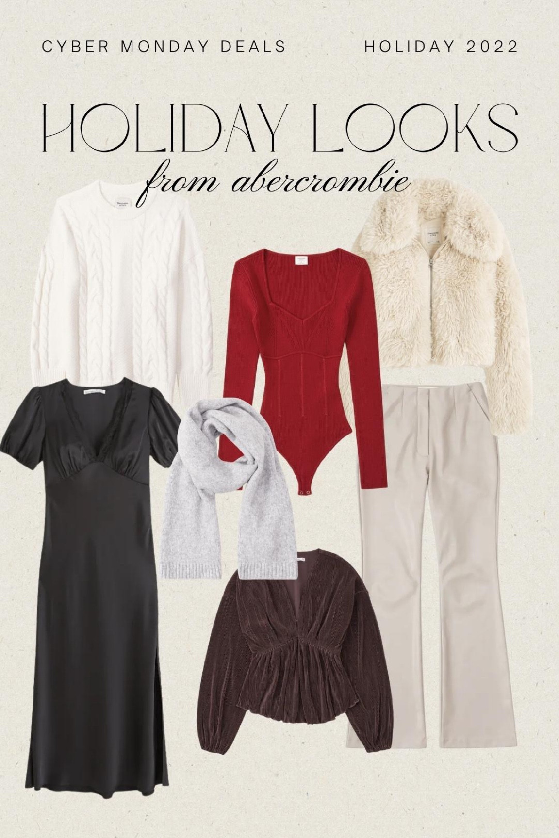 Holiday pieces on sale at Abercrombie for Cyber Monday! 

Holiday clothes | Christmas party outfit | faux fur jacket 

#LTKHoliday #LTKSeasonal #LTKCyberweek