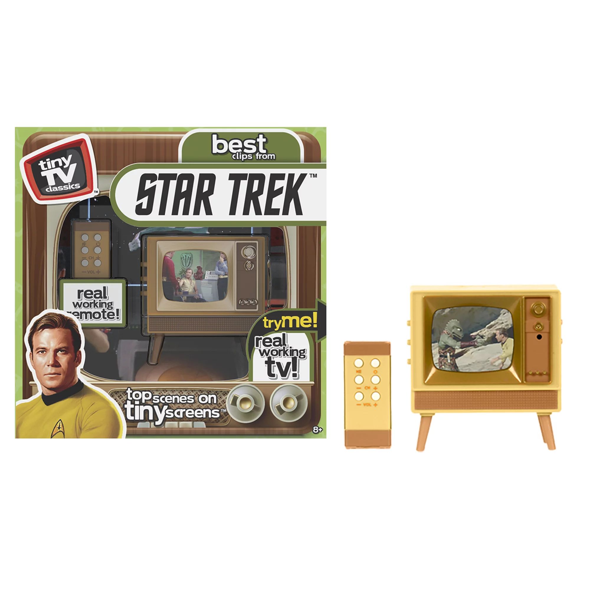 NEW FALL '21 - Tiny TV Classics - Star Trek Edition - Newest Collectible from Basic Fun - Watch t... | Walmart (US)