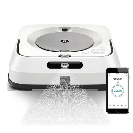 iRobot Braava Jet M6 (6110) Ultimate Robot Mop- Wi-Fi Connected, Precision Jet Spray, Smart Mapping, Works with Google Home, Ideal for Multiple Rooms, Recharges and Resumes | Walmart (US)