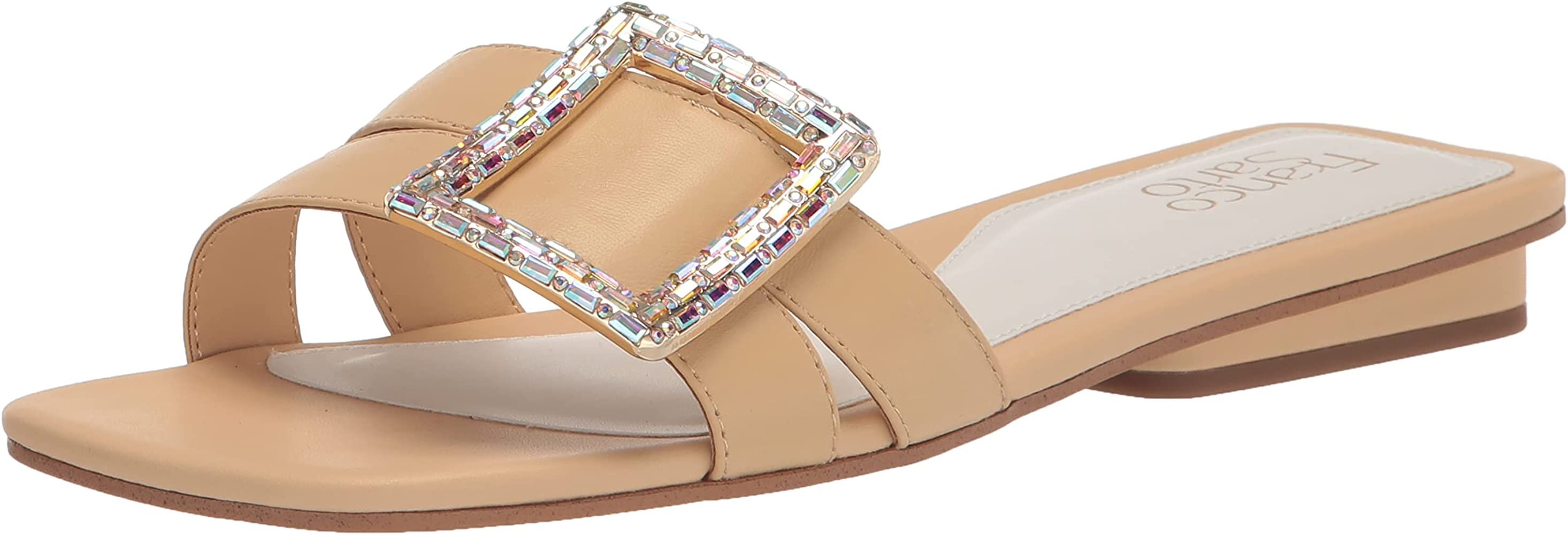 Franco Sarto Women's Nalani Embellished Slides Sandal | Amazon (US)