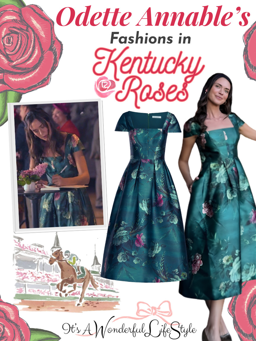 Stepping into "Kentucky Roses" with Odette Annable’s effortlessly elegant style, this dreamy floral dress is giving classic romance with a modern twist. Perfect for garden parties, weddings, or simply feeling beautiful wherever you go.

I’ve linked the exact look for you to shop... because a dress this stunning deserves a moment 

#LTKStyle #HallmarkStyle #KentuckyRoses #FeminineFashion #FloralDress #ClassicStyle #LTKFinds 

 