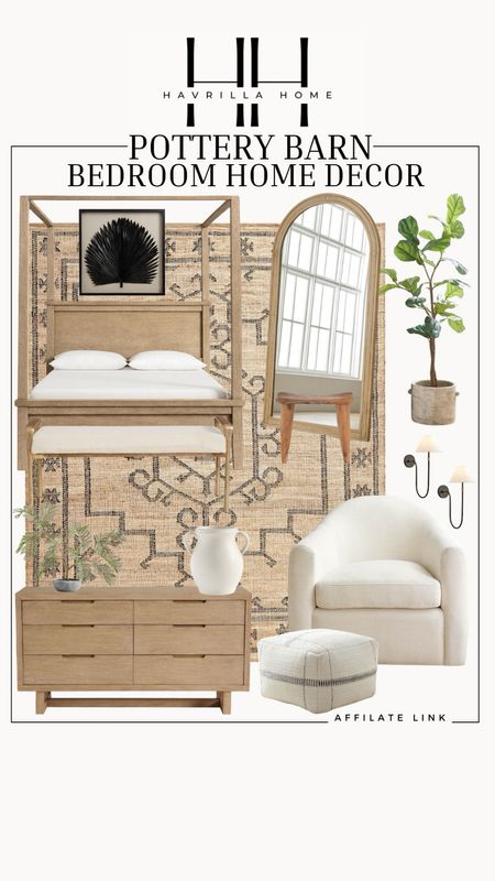 Pottery barn home decor, canopy bed, dresser, wall mirror, oversized mirror, accent chair, ottoman, faux tree, framed canvas, neutral decor, neutral elements, bedroom decor, styling elements, organic home, modern home. Follow @havrillahome on Instagram and Pinterest for more home decor inspiration, diy and affordable finds Holiday, christmas decor, home decor, living room, Candles, wreath, faux wreath, walmart, Target new arrivals, winter decor, spring decor, fall finds, studio mcgee x target, hearth and hand, magnolia, holiday decor, dining room decor, living room decor, affordable, affordable home decor, amazon, target, weekend deals, sale, on sale, pottery barn, kirklands, faux florals, rugs, furniture, couches, nightstands, end tables, lamps, art, wall art, etsy, pillows, blankets, bedding, throw pillows, look for less, floor mirror, kids decor, kids rooms, nursery decor, bar stools, counter stools, vase, pottery, budget, budget friendly, coffee table, dining chairs, cane, rattan, wood, white wash, amazon home, arch, bass hardware, vintage, new arrivals, back in stock, washable rug

#LTKStyleTip #LTKHome