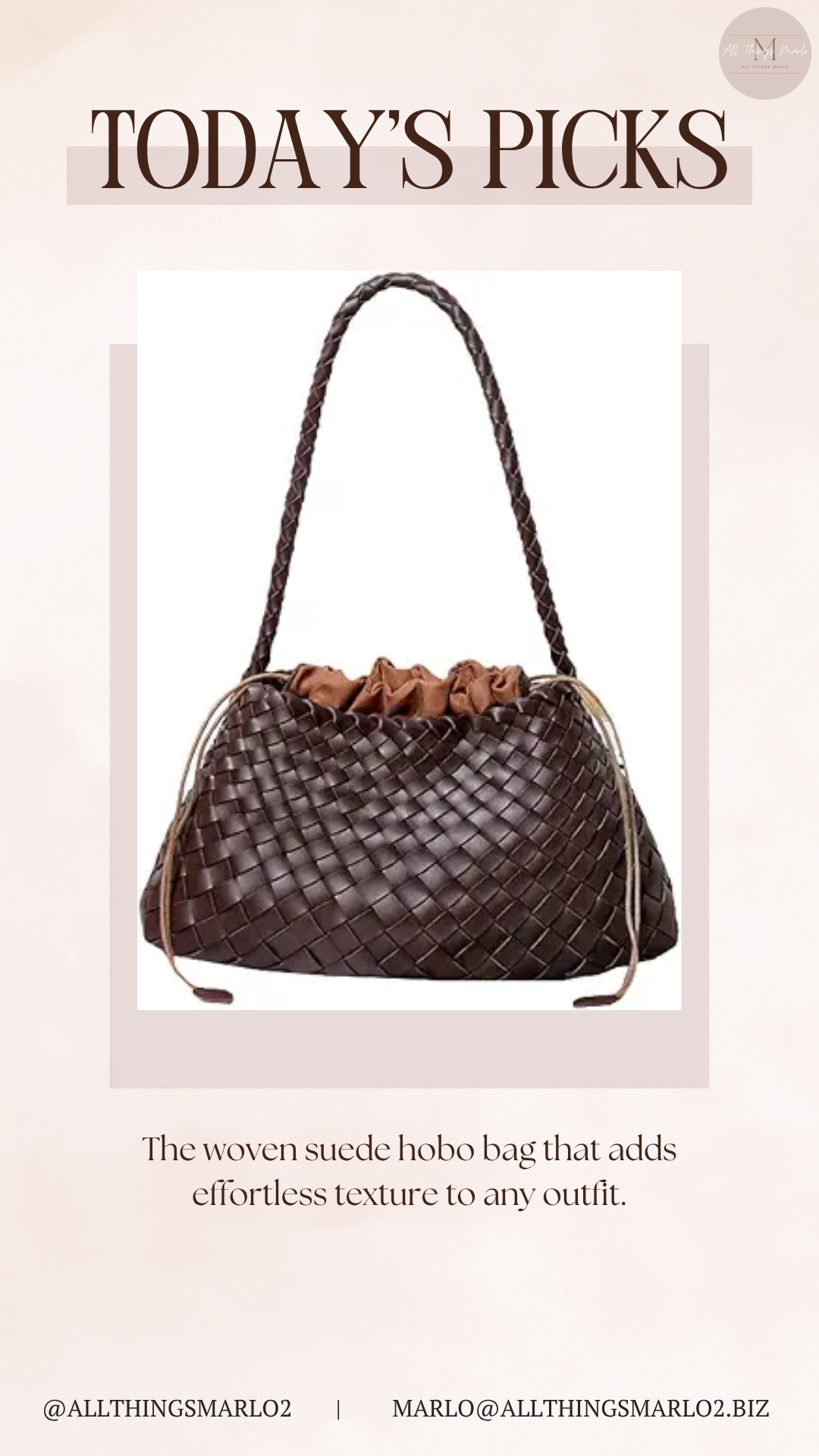 The woven suede hobo bag that adds effortless texture to any outfit. 

 #LTKSeasonal #LTKWorkwear #LTKTravel