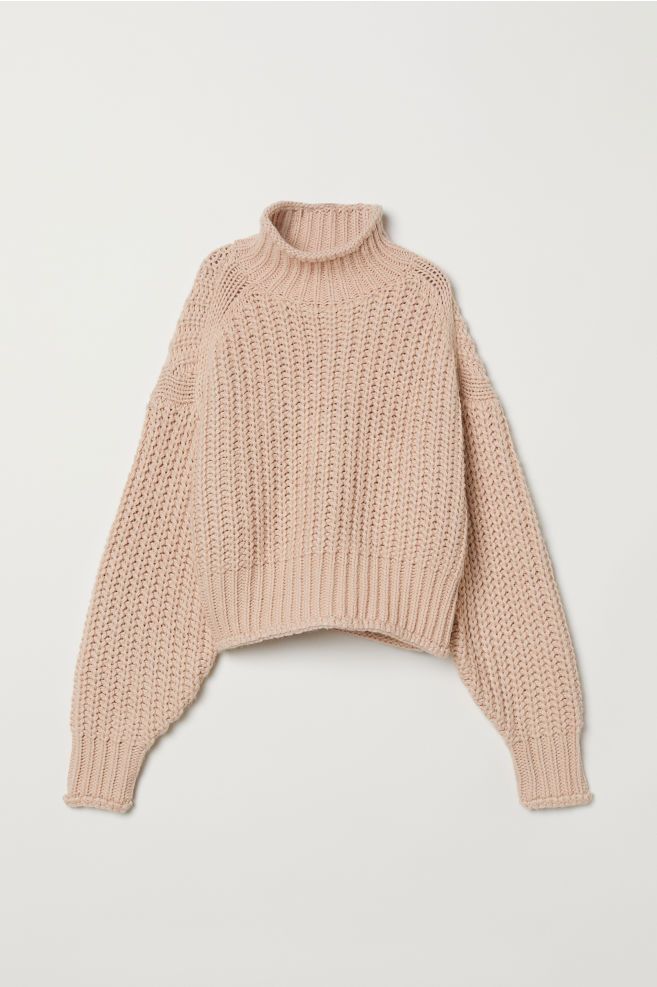 Ribbed Turtleneck Sweater | H&M (US)