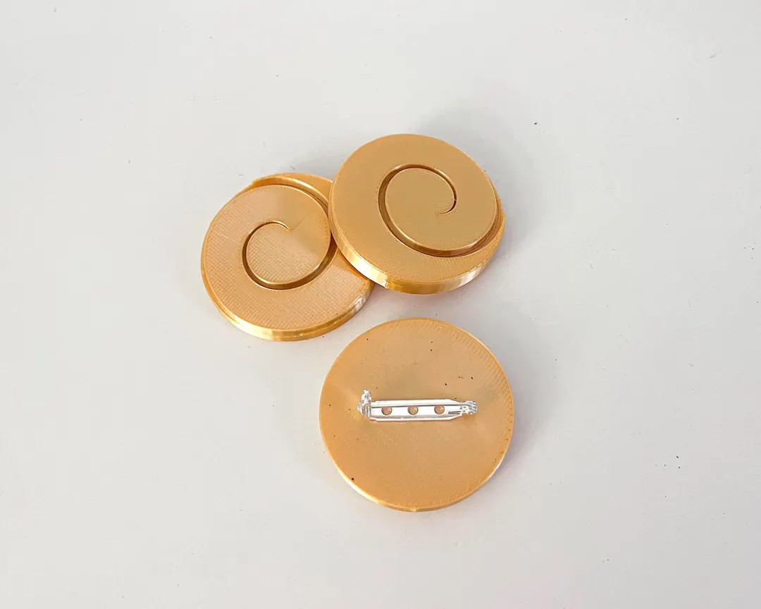 Megara brooch Disney Hercules-inspired. Costume accessory replica, 3D printed and customizable. G... | Etsy (US)