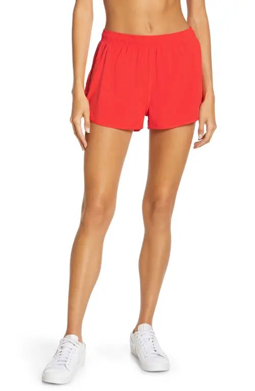 Alo Stride Shorts in Red Hot Summer at Nordstrom, Size Small | Nordstrom