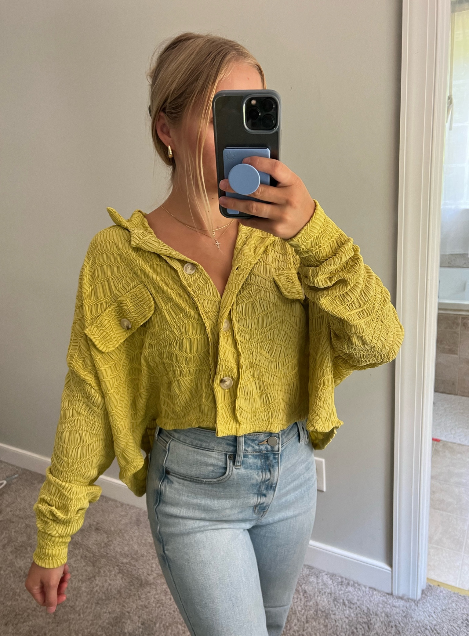 Button down top 
Fall2023 
Fall transition outfit 
Casual outfit 
Comfy outfit 
Loungewear 
Teacher outfit 
Work from home outfit 
Gold jewelry 
Amazon finds 
Amazon Sandals 
Amazon jewelry 
Gold jewelry 
Blouse 

Follow my shop @kallie_carson on the @shop.LTK app to shop this post and get my exclusive app-only content!

#liketkit #LTKFind #LTKSale #LTKBacktoSchool
@shop.ltk
https://liketk.it/4h0FQ