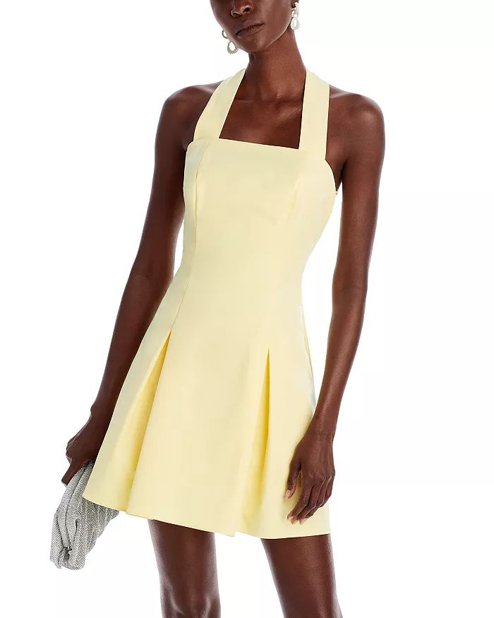 AQUA Halter Mini Dress - 100% Exclusive Women - Bloomingdale's | Bloomingdale's (US)