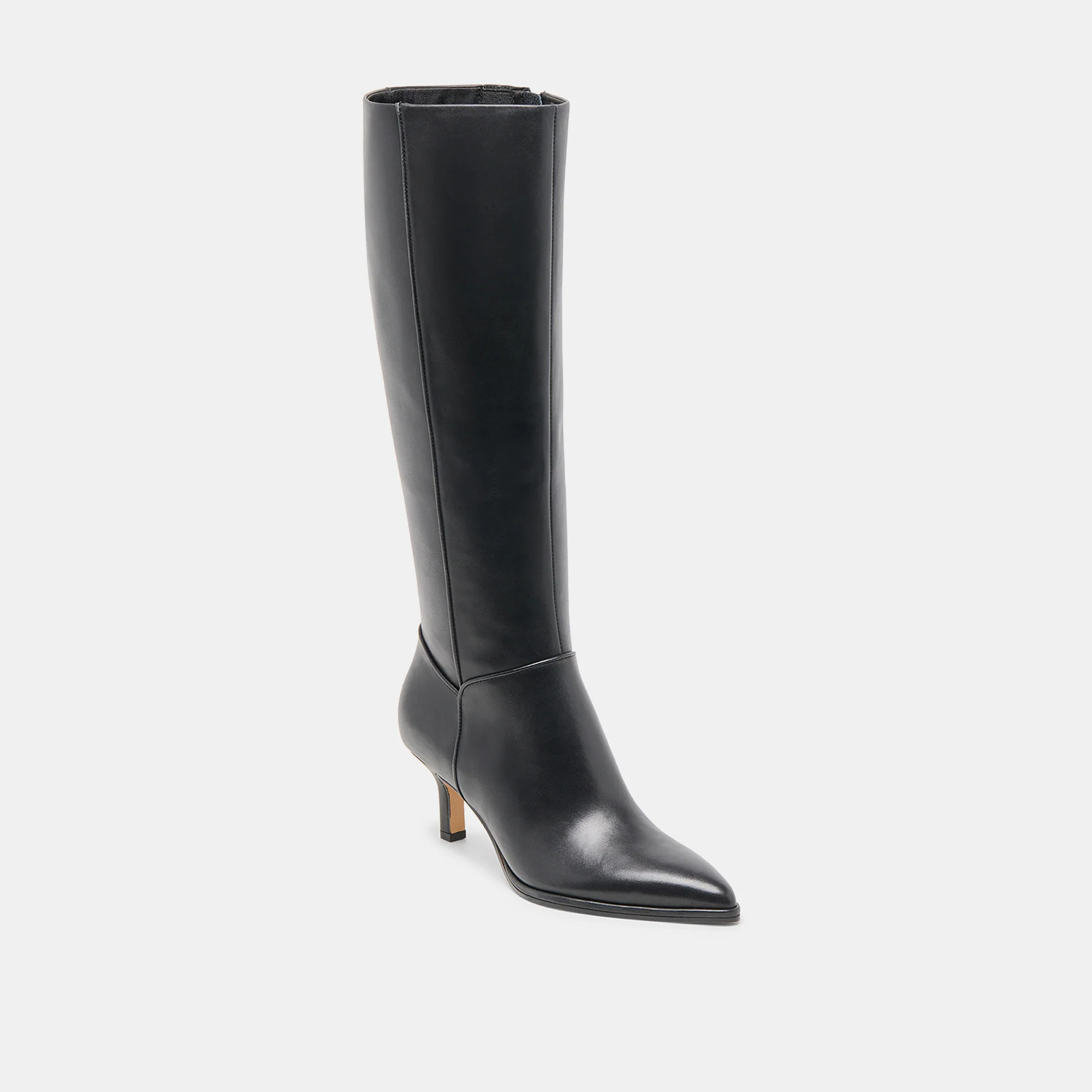Aldy Black Leather Boots | Dolce Vita | DolceVita.com