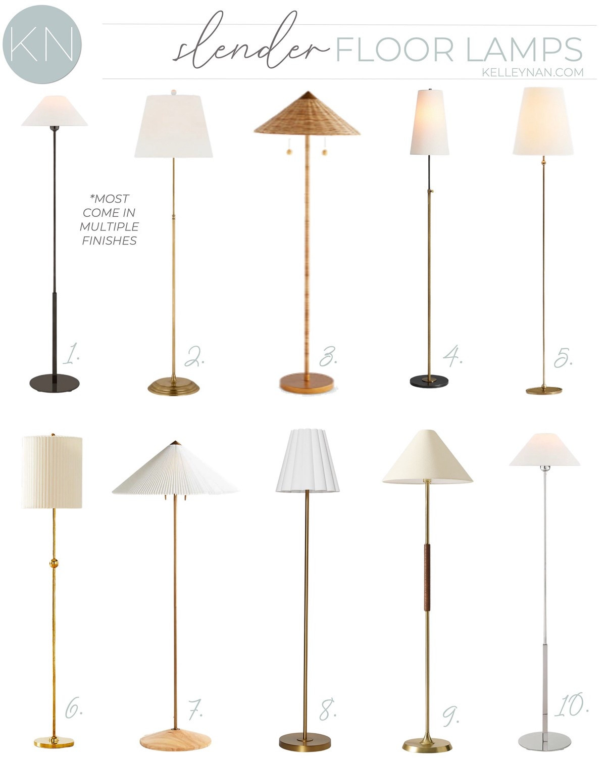 These slim floor lamps will fit in any space and most come in a variety of finishes. They provide just the right amount of light when you don’t want your floor lamp to be the size of a piece of furniture. home decor home lighting living room decor bedroom decor cordless floor lamp brass floor lamp slender floor lamp adjustable floor lamp

#LTKStyleTip 

#LTKHome #LTKSaleAlert