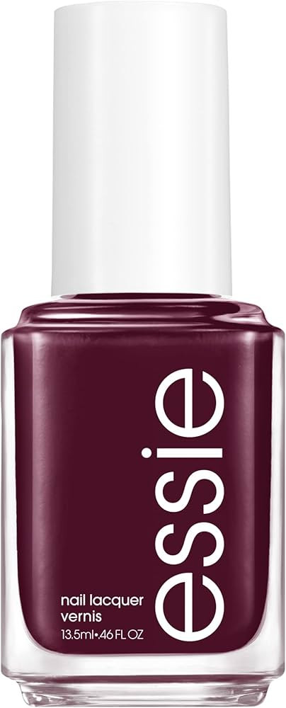 essie Salon-Quality Nail Polish, 8-Free Vegan, Deep Plum, Bahama Mama, 0.46 fl oz | Amazon (US)