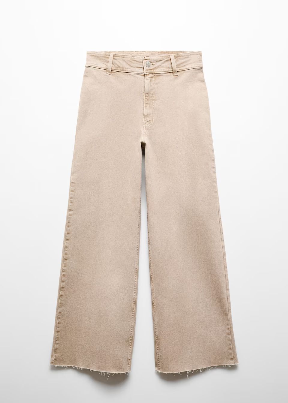 Culotte-jeans mit hohem bund -  Damen | Mango Deutschland | MANGO (DE)