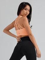 Revolution Sports Bra - Peach Rings | Buffbunny