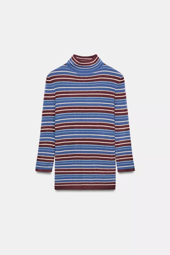 STRIPED KNIT JUMPER | Zara US