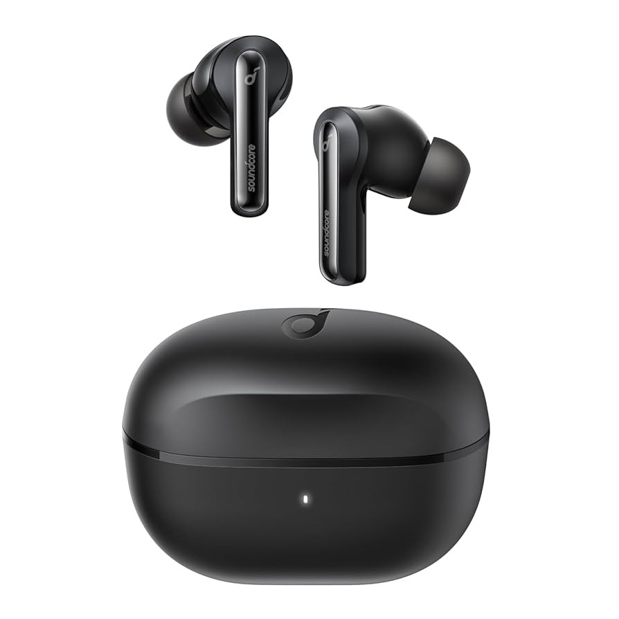 Soundcore Life P3i Hybrid Active Noise Cancelling Bluetooth Wireless Earbuds Black | Amazon (US)