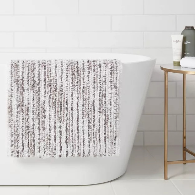 20"x32" Spacedye Striped Bath Rug - Threshold™ | Target