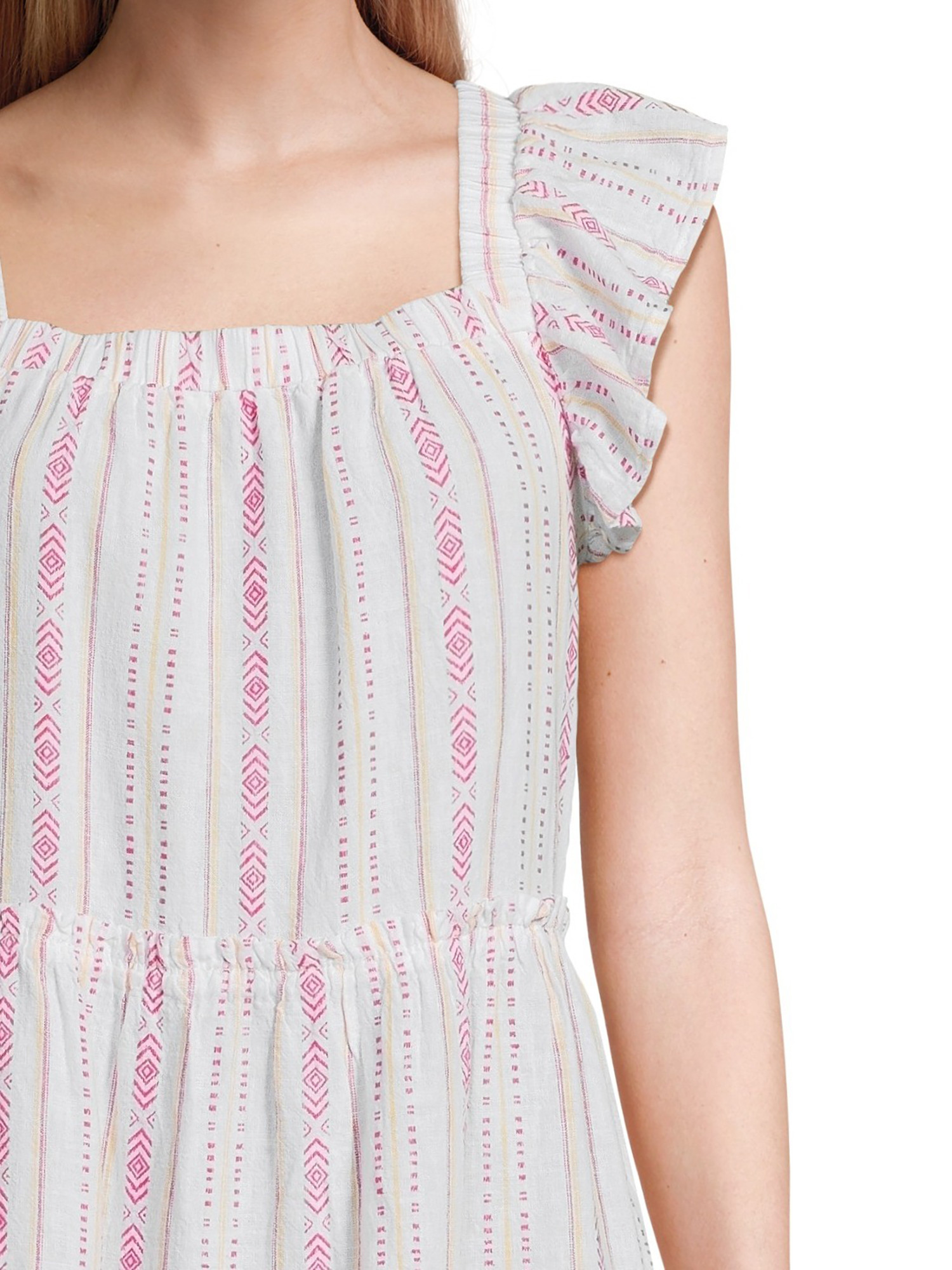 Time and Tru Women's Square Neck Mini Dress, Sizes XS-XXXL | Walmart (US)