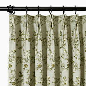 Sara Le Print Linen Drapery Pleated | TWOPAGES