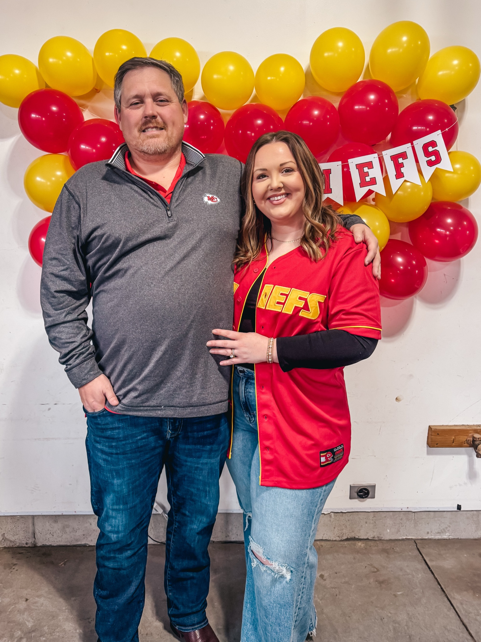 The McBrides are Kick Off Ready! Chiefs Jersey Now Under $50❤️✨ 

#LTKMostLoved #LTKSaleAlert #LTKMidsize