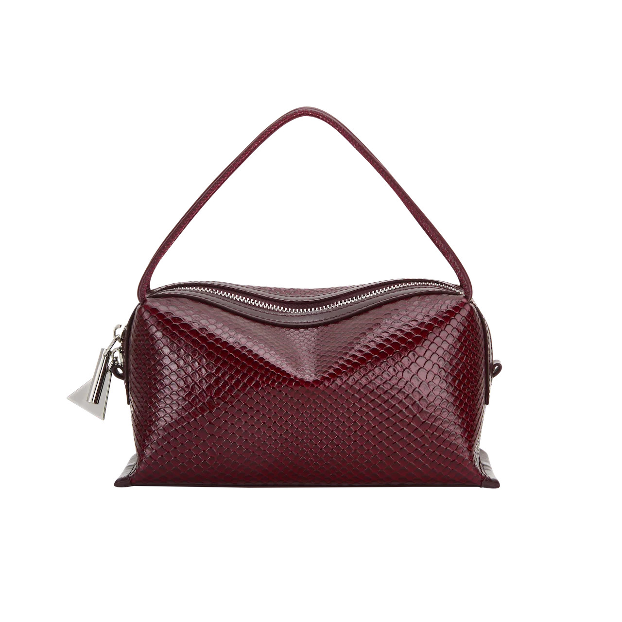 Maroon Python Café Mini Bag | Shop.com
