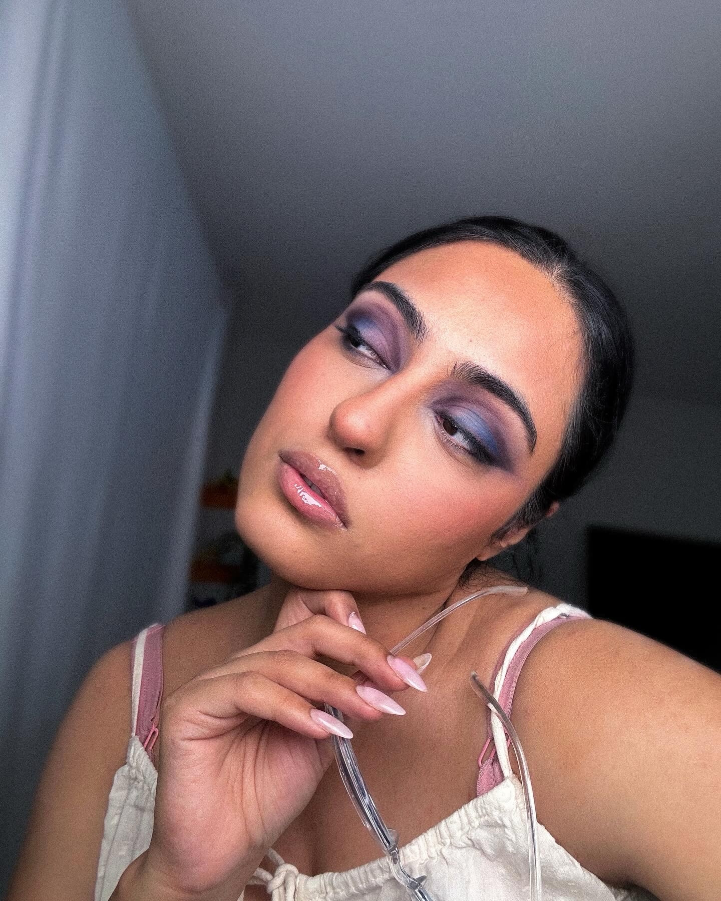 Blue and purple eyeshadow, colourful eyeshadow, soft glam makeup, spring makeupp

#LTKbeauty #LTKfindsunder50 #LTKstyletip