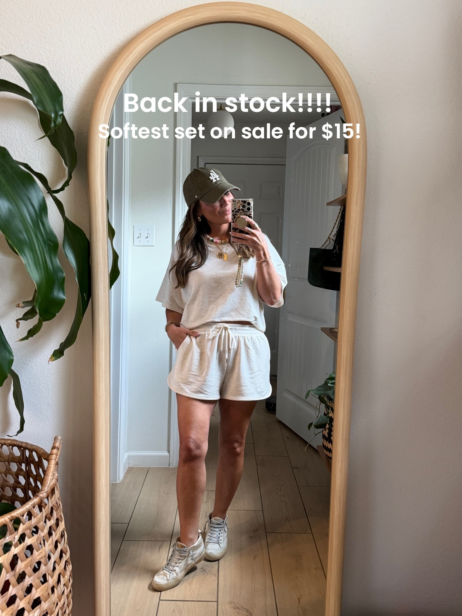 Back in stock!! This is thee softest set!! Wearing size medium!&

#LTKdayinmylife #LTKootd #LTKOver40