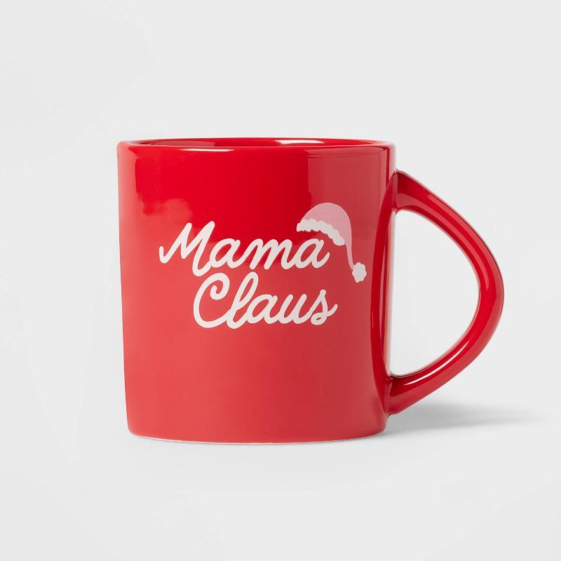 16oz Stoneware Mama Claus Mug - Wondershop™ | Target