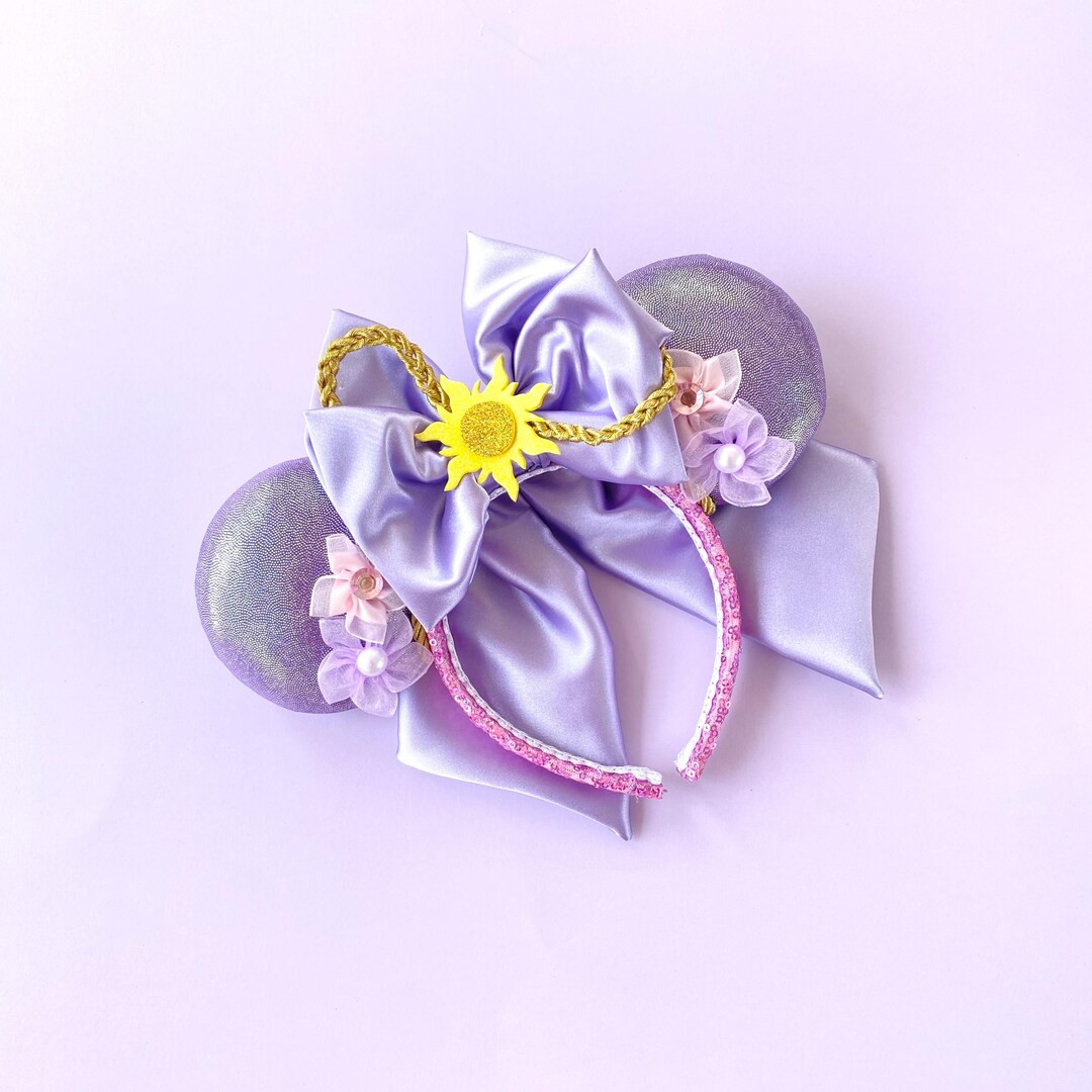 Rapunzel Inspired Mouse Ears: Lilac Princess Headband | Etsy (US)