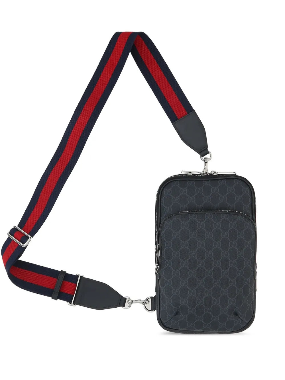 Gucci GG crossbody bag - Black | Farfetch Global