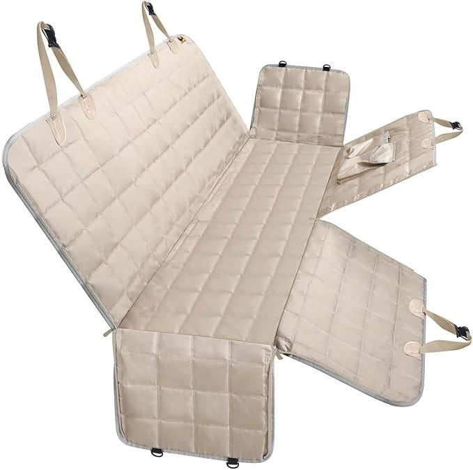 Bark Lover Dog Car Seat Cover for Back Seat Dog Seat Cover Hammock for Truck SUV - Waterproof Pet... | Amazon (US)